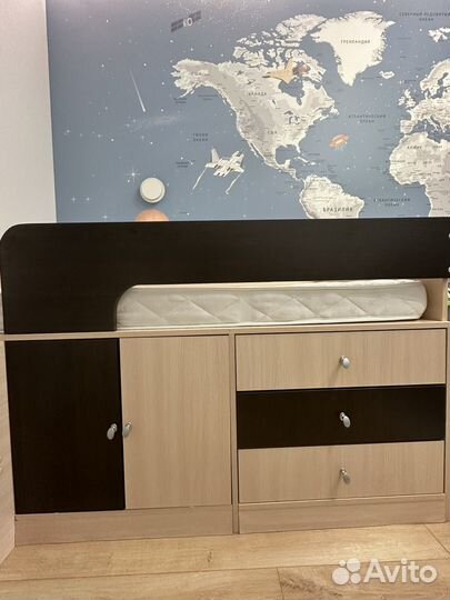 Детская кровать чердак