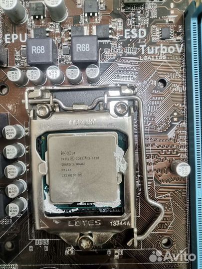 Связка 1155, CPU i3, озу 4Gb