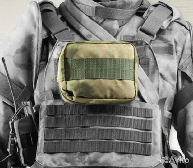 Подсумок на липучке, аптечка 