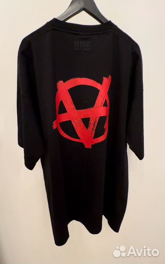 Футболка Анархия Anarchy Vetements