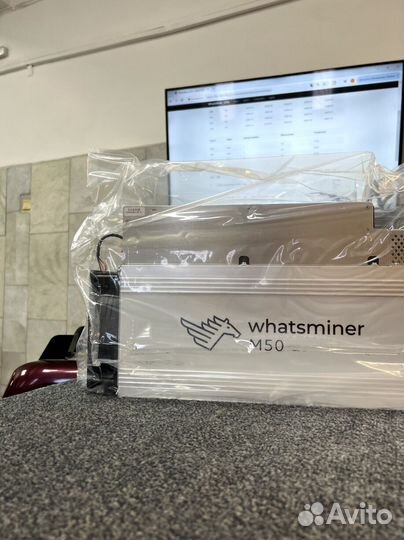 Продаётся новый Whatsminer M50 120TH, 28W
