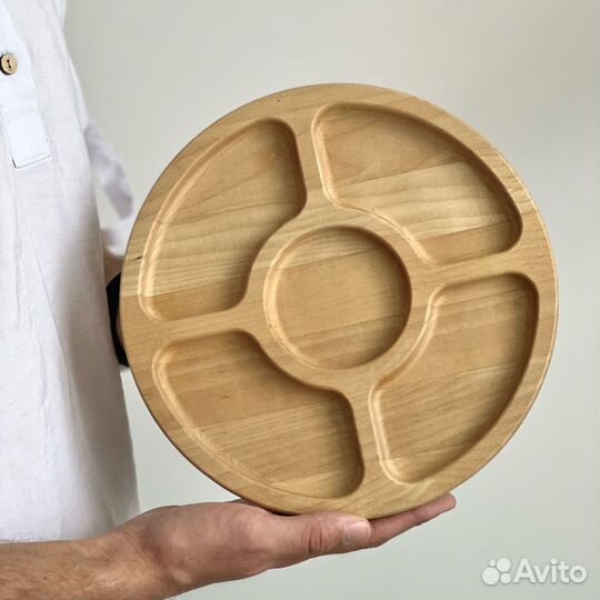 Менажница деревянная