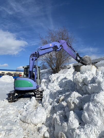 Мини-экскаватор Hitachi EX75UR-3, 2001