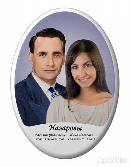 Фотокерамика на памятники