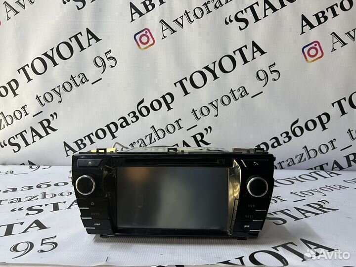 Магнитола Toyota corolla E180 штатная оригинал
