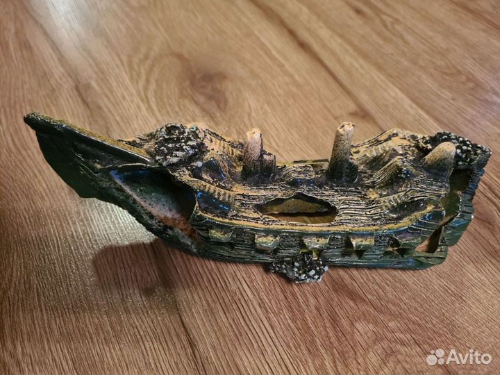 Корабль для аквариума 25 см