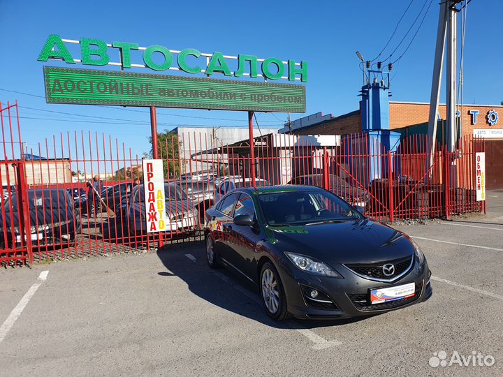 Mazda 6 2.0 AT, 2010, 156 123 км
