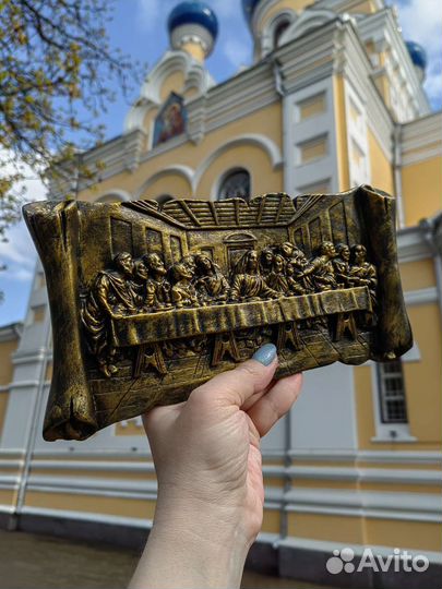 Настенное панно из гипса