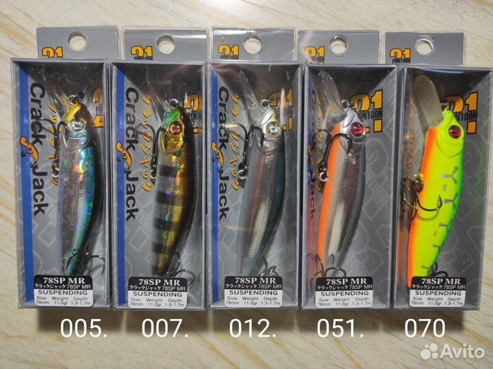 Воблер Pontoon 21 Crackjack: 78SP-MR