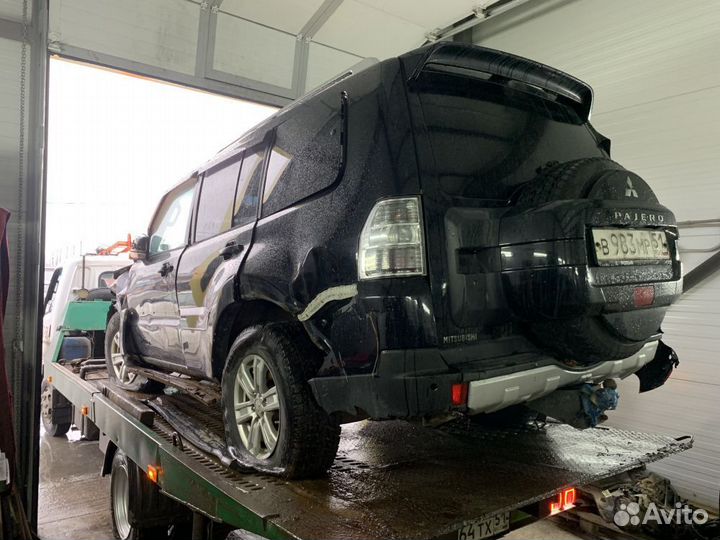 Разбор Mitsubishi Pajero 4 V97W 6G75 3.8 запчасти