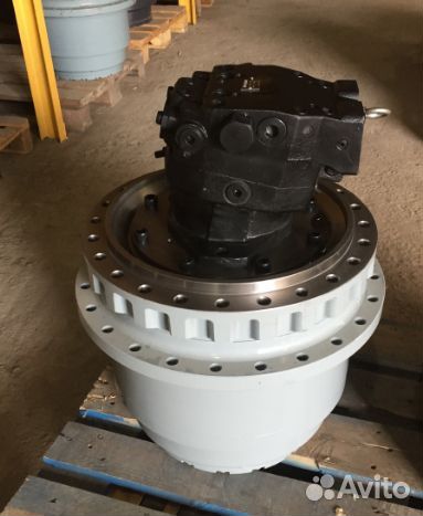 Редуктор хода с мотором doosan solar 450