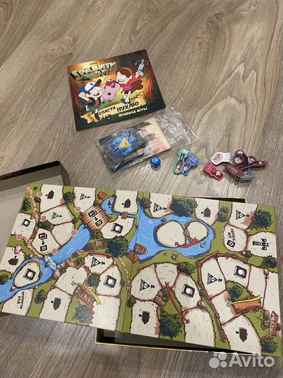Игра настольная Гравити Фолз Спасти Пухлю