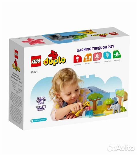 Конструктор lego duplo Wild Animals of Africa
