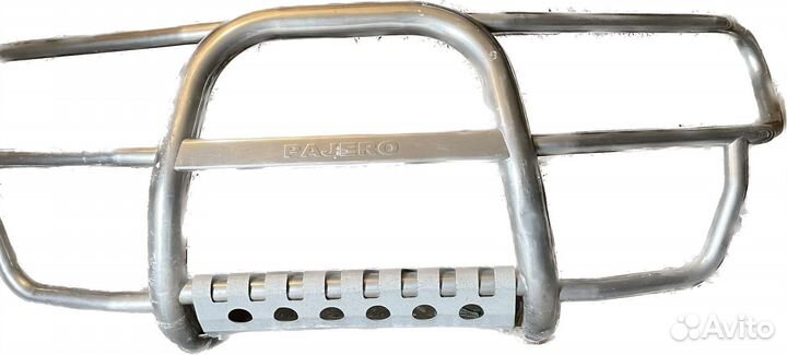 Кенгурятник на mitsubishi pajero 3