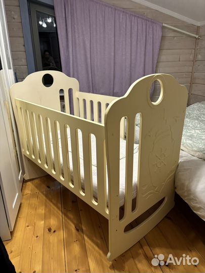 Детская кровать для новорожденных бу