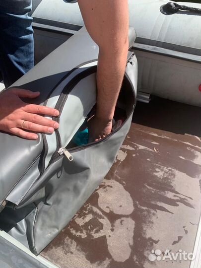 Комплект (лодка пвх Касатка 385+мотор Mercury 15)