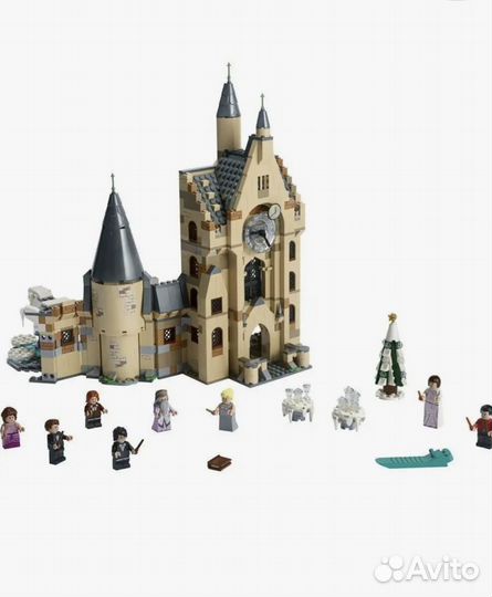 Lego Часовая башня Гарри Поттер + набор Цветы