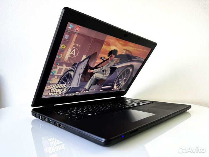 Игровой ноутбук Acer 4ядра/2видеокарты/8gb/SSD+HDD