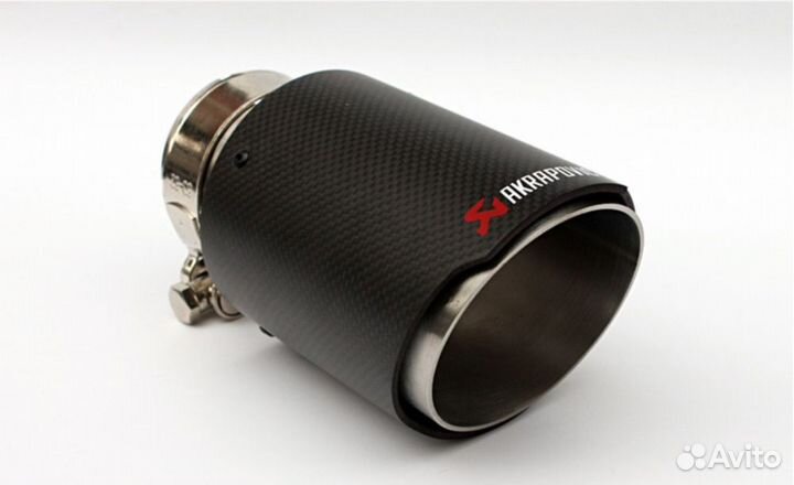 Насадка на глушитель Akrapovic style 76 - 114 (2 в