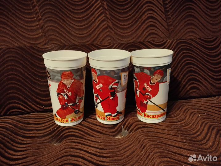 Стаканы McDonald's 1998г