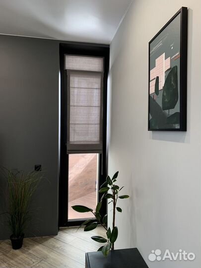 Римская штора на раму окна на заказ