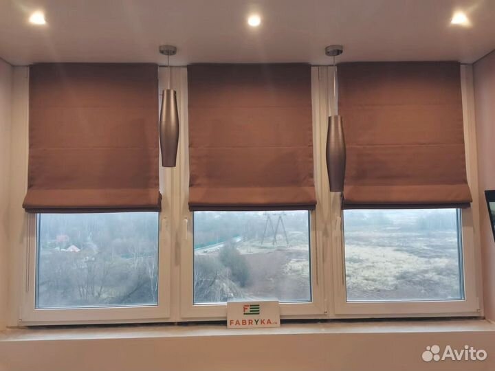 Римские шторы на окно