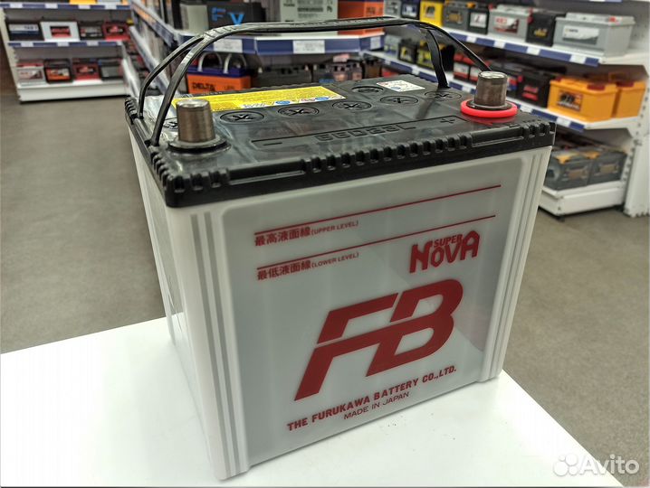 Доставка Акб 60Ач Furukawa Super Nova 55D23L. Дост