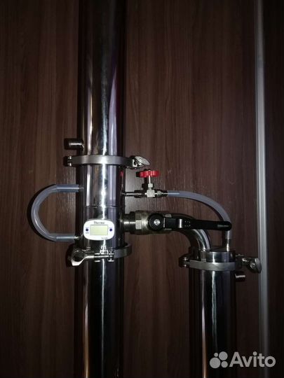 Колонна 3 дюйма с отбором по пару и жидкости