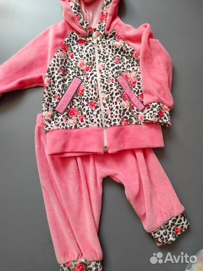 Пакет одежды для девочки 74-80