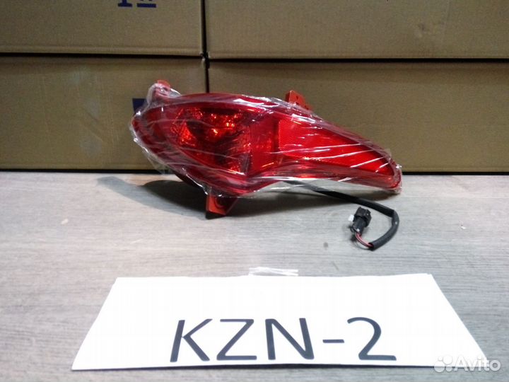 Фонарь противотуманный левый Hyundai Solaris