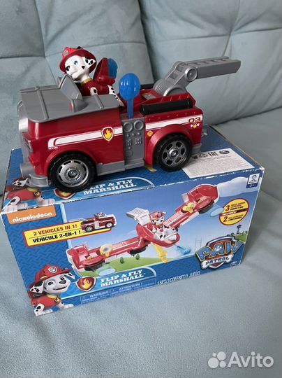 Машина пожарная щенячий патруль