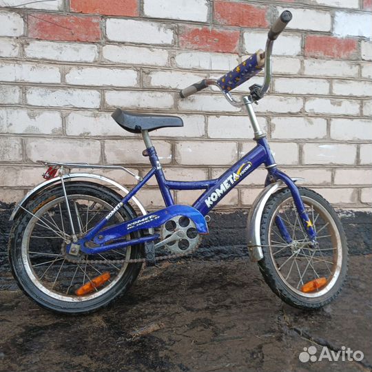 Детский велосипед комета