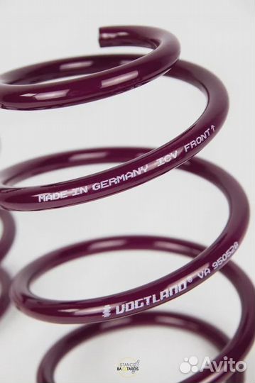 Пружины Vogtland с занижением Mercedes B W245