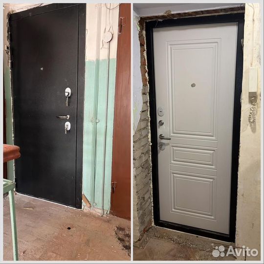 Дверь входная утепленная в квартиру