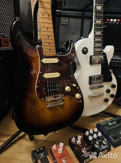 Электрогитара под Fender + Комбик (комплекты)