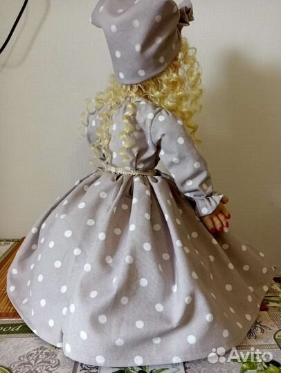 Кукла баба на чайник