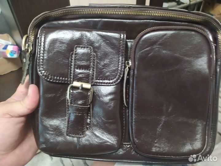Сумка натуральная кожа
