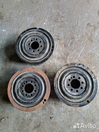 Шкив коленвала на BMW E65