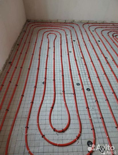 Теплые водяные полы