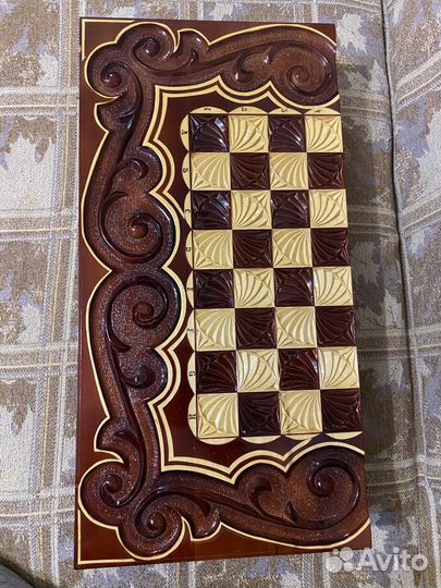 Нарды, шашки, шахматы ручной работы