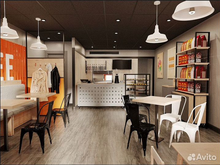 Кофейня полного цикла с кухней франшиза