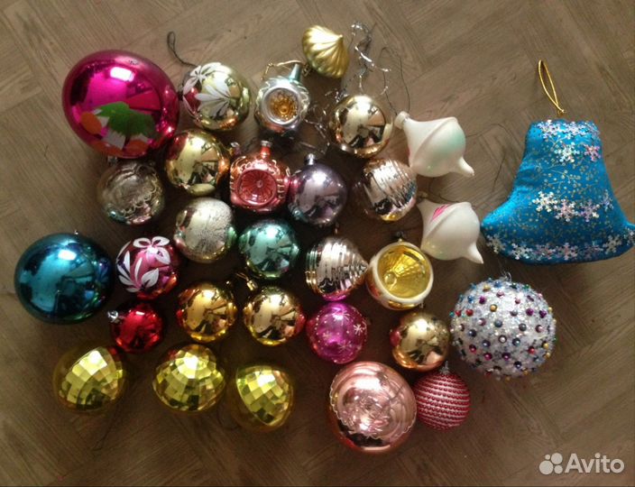 Игрушки елочные ссср. вертушка для елки