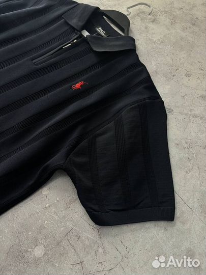 Футболка полузамок Polo Ralph lauren