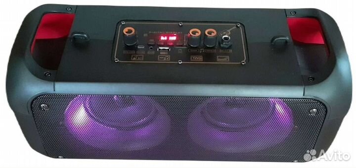 Колонка портативная RX-4207,RGB/USB/AUX/Bluetooth