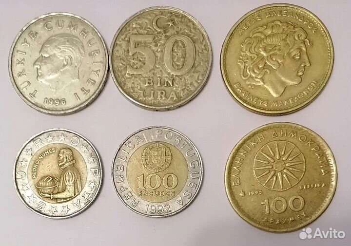 Иностранные монеты