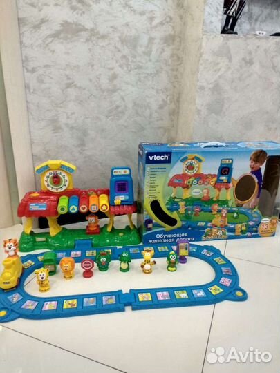 Обучающая железная дорога vtech
