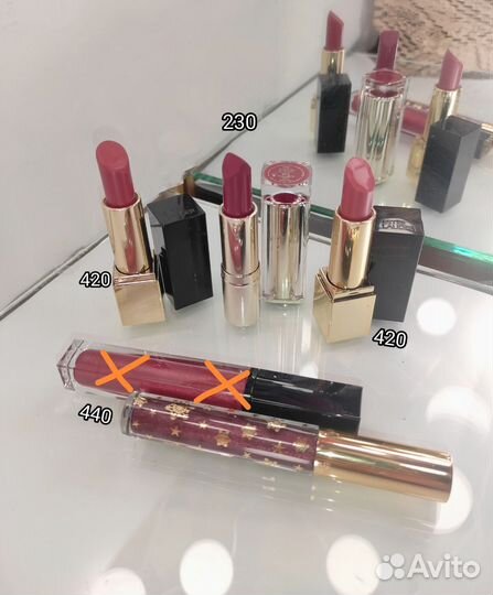 Люкс помады: Clinique, Lancome, Dior, Channel