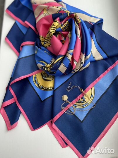 Платок шелковй новый 140/140 и 100/100