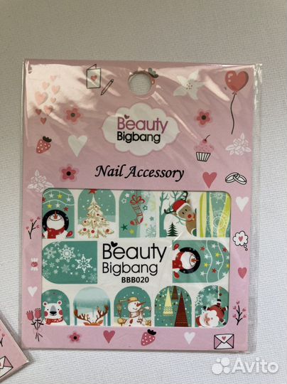 Слайдеры для ногтей/ дизайн/ маникюр/ наклейки