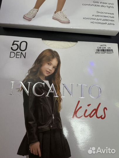 Колготки incanto kids детские новые 128-134